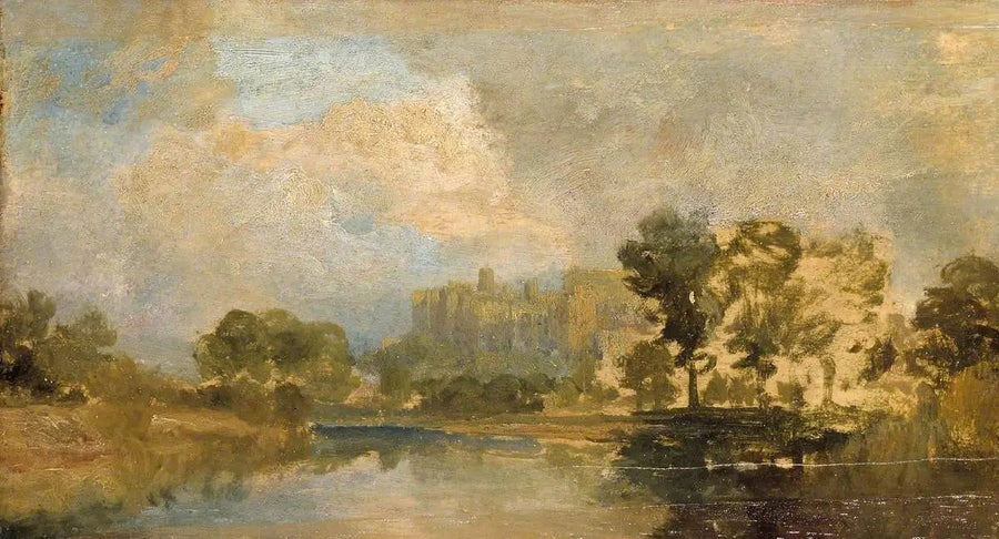 Castillo de Windsor desde el río - J. M. W. Turner