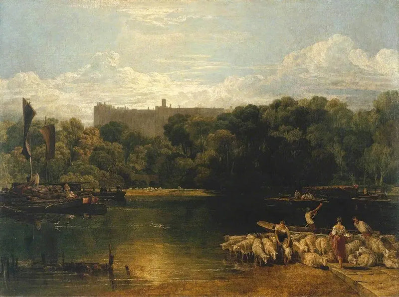 Castillo de Windsor desde el Támesis - J. M. W. Turner