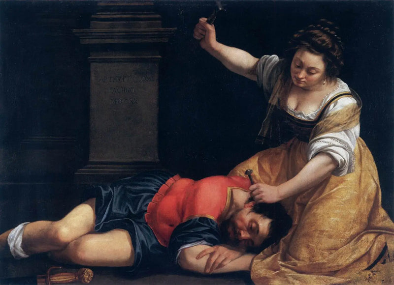 Yaël y Siséra - Artemisia Gentileschi