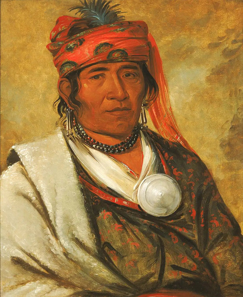 Ye-hów-lo-gee, El Nube, un Chef - George Catlin