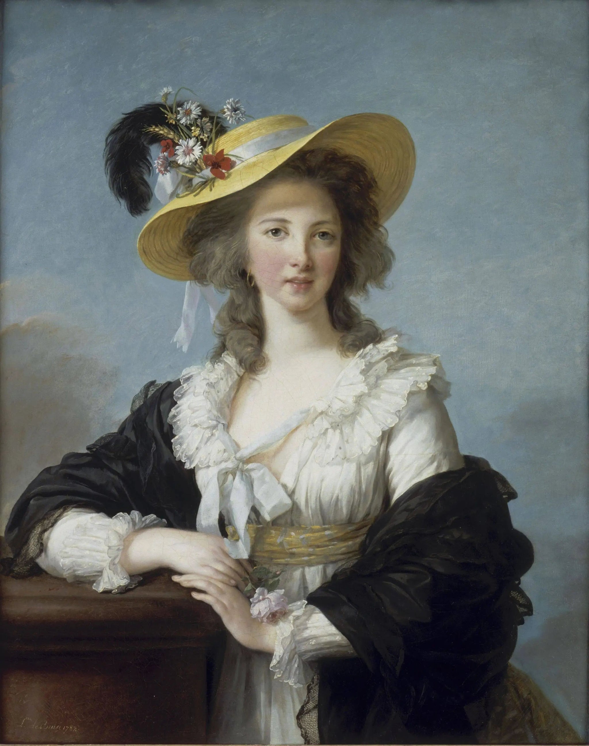 Yolande-Martine-Gabrielle de Polastron, duchesse de Polignac - Élisabeth Vigée Le Brun image 1 reproduction artisanale de tableau