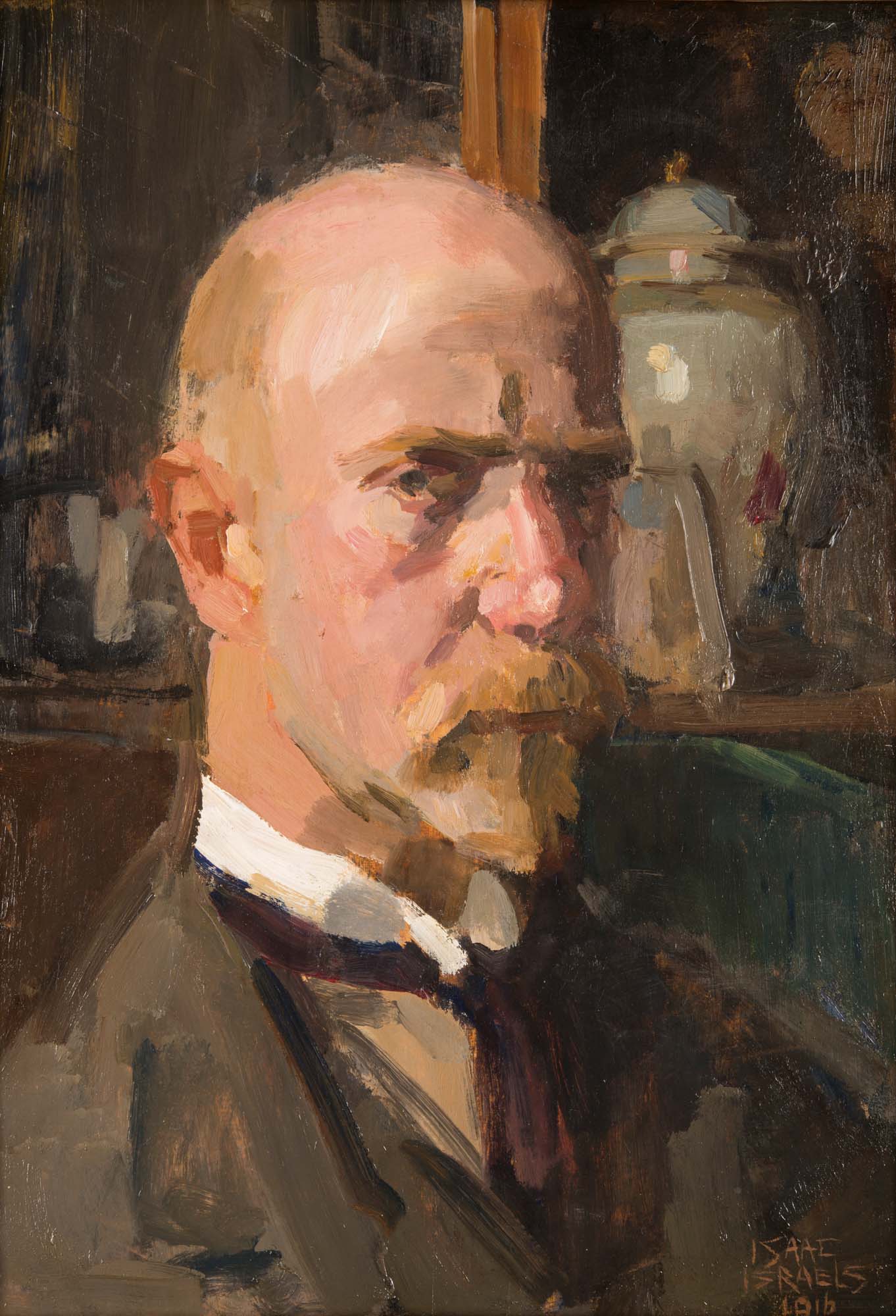 Zelfportret - Isaac Israëls image 1 copie peinte à la main à l’huile