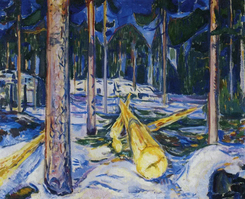 Zona de caza - Edvard Munch