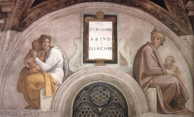 Zorobabel, Abiud y Eliakim - Miguel Ángel